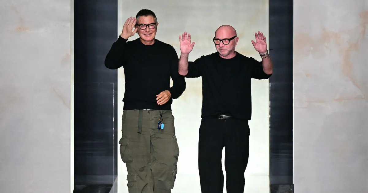Stefano Gabbana Steps Down as Chairman of Dolce and Gabbana Amid Company Debt Concerns