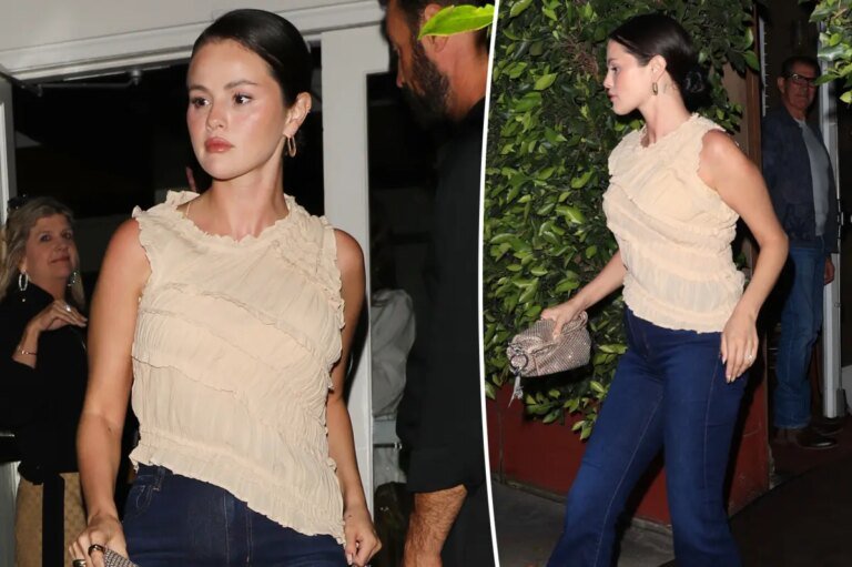 Selena Gomez's Adorable Ruffled Top Available for Under $80 and Still on Sale