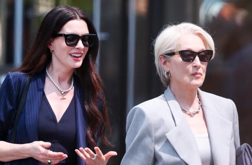 Anne Hathaway and Meryl Streep Share Their Thoughts on This Spring Color Trend