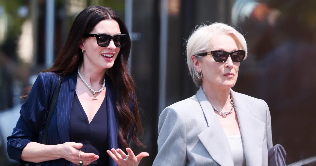 Anne Hathaway and Meryl Streep Share Their Thoughts on This Spring Color Trend