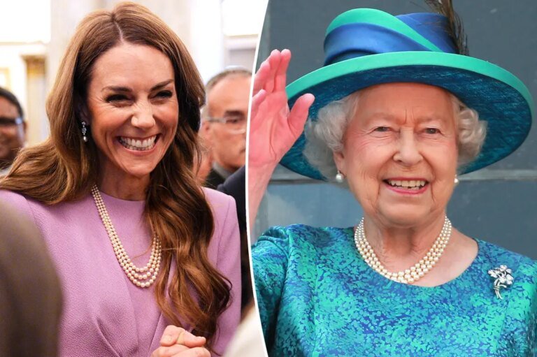 Kate Middleton Pays Tribute to Queen Elizabeth on Her 100th Birthday with Special Jewelry