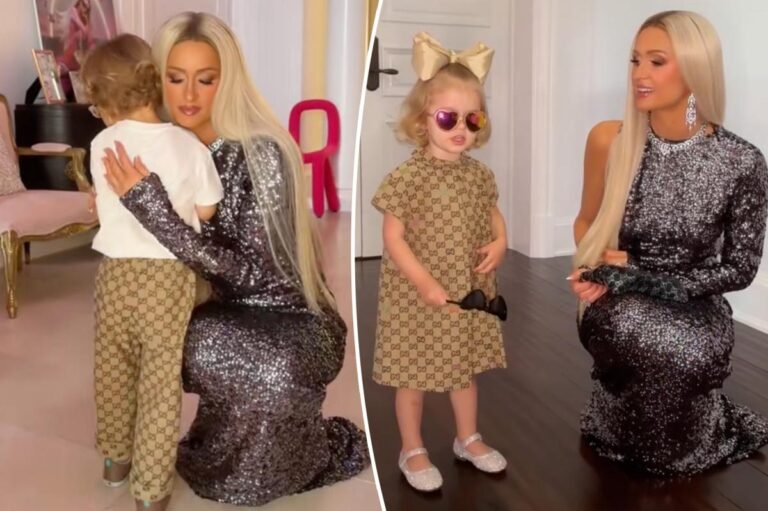 Paris Hilton Dresses Up Her Kids in Trendy Gucci Styles: A Look at London and Phoenix's Fashion Choices