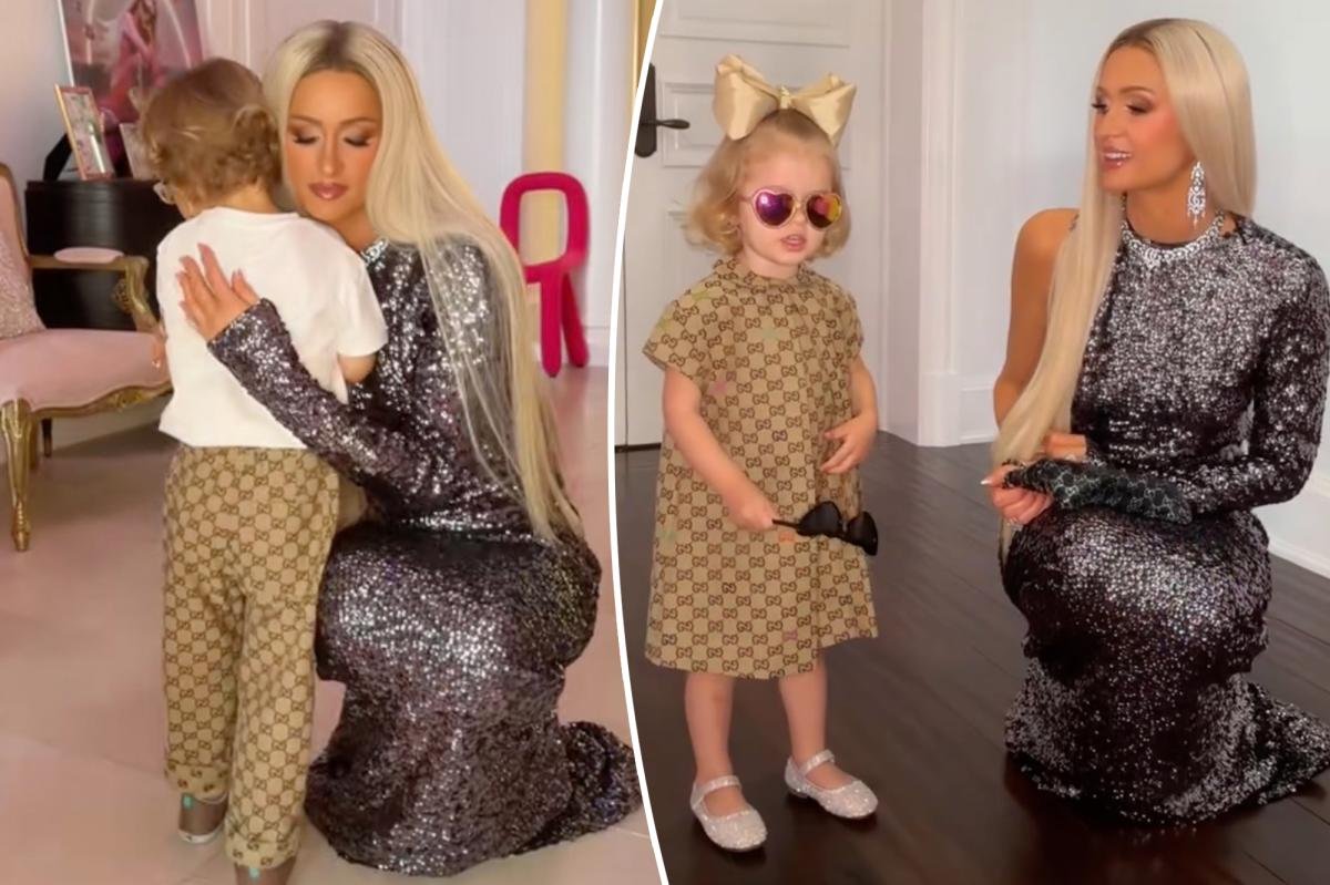 Paris Hilton Dresses Up Her Kids in Trendy Gucci Styles: A Look at London and Phoenix's Fashion Choices