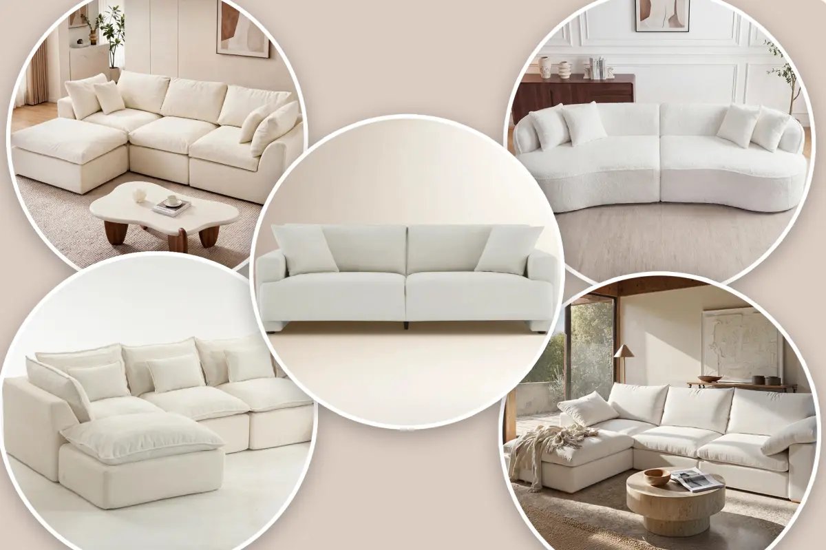 Achieve the Stylish Cloud Couch Look for Less at Wayfair’s Way Day Sale