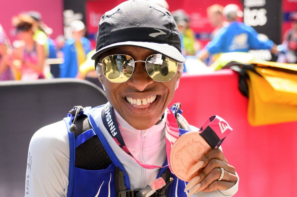 Cynthia Erivo Celebrates Crossing the 2026 London Marathon Finish Line with a 'Wicked' Song and a New Personal Best Time