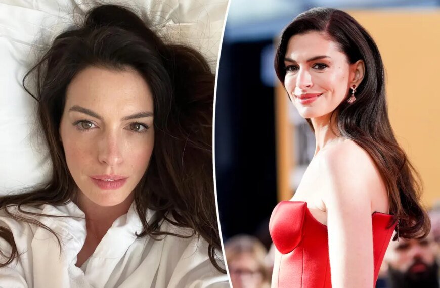I experimented with the sculpting facial that Anne Hathaway loves for a quick lift.