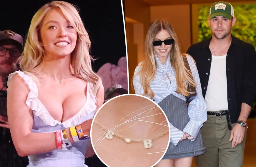 Sydney Sweeney Shows Her Love for Scooter Braun with a Meaningful Stagecoach Necklace