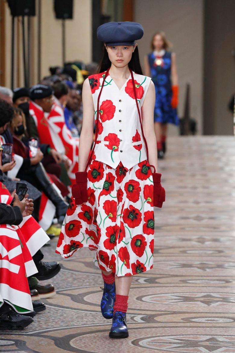Nigo reimagined Kenzo Takada's iconic poppy print for a new generation.
