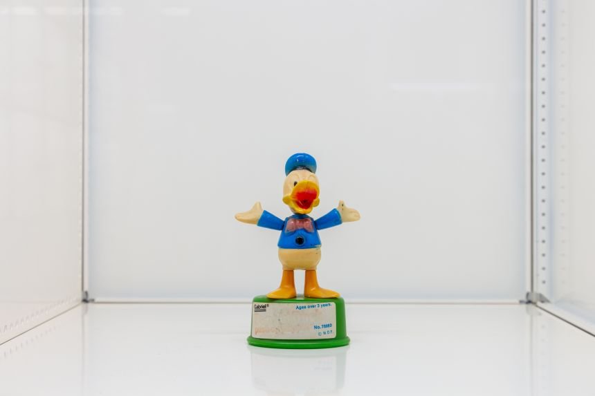 The exhibition showcases Nigo's fascination with American culture and collectibles.