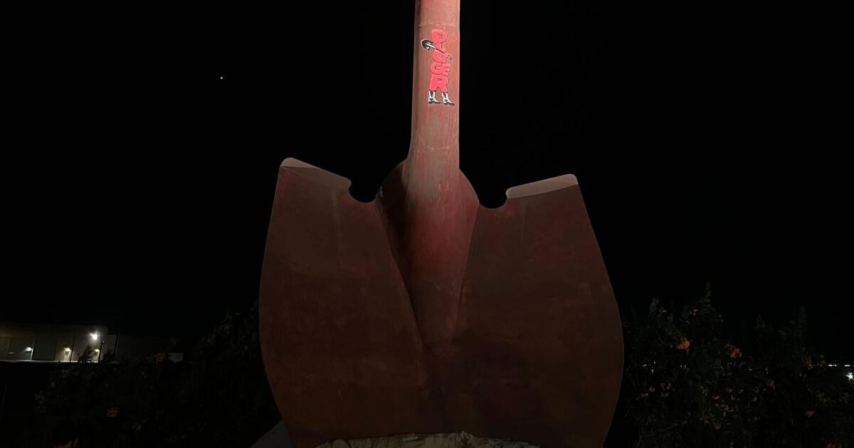 A Look at the Giant Shovel in the Desert Near Coachella and What Tom Cruise Has to Do with It