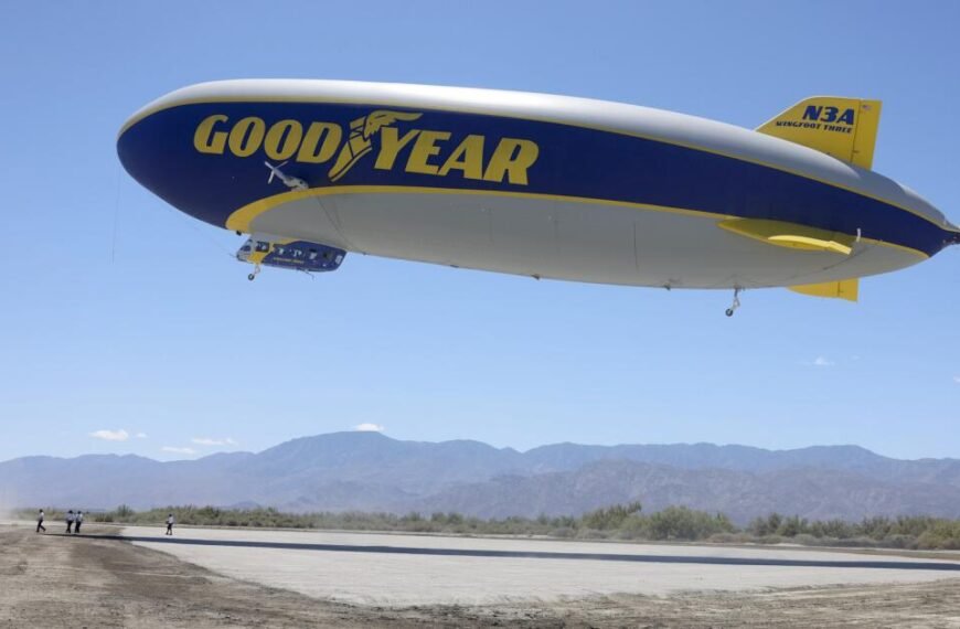 A Memorable Ride in the Goodyear Blimp Above Coachella