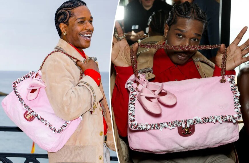 A$AP Rocky Brings a Special Chanel Gift Home for Baby Rocki Irish