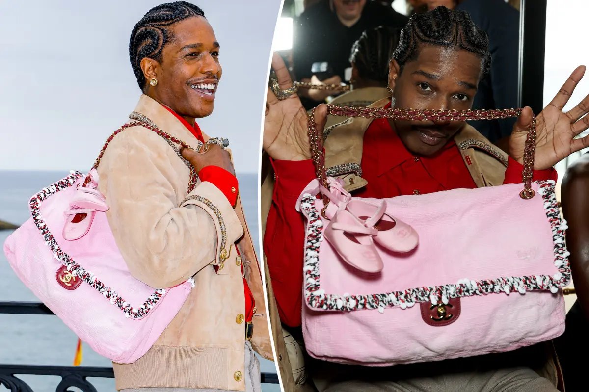 A$AP Rocky Brings a Special Chanel Gift Home for Baby Rocki Irish