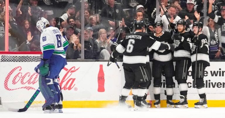 Adrian Kempe Shines with Two Goals as Kings Edge Past Canucks to Reclaim Playoff Position