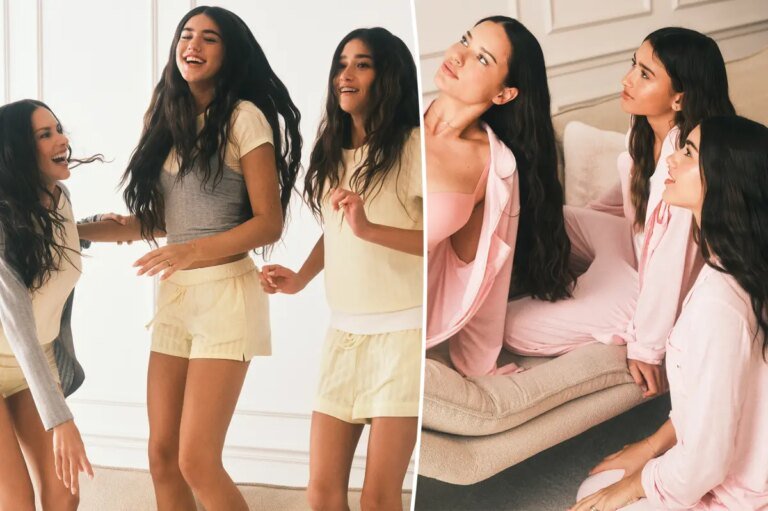 Adriana Lima Celebrates Mother’s Day with Her Look-Alike Daughters for Victoria’s Secret