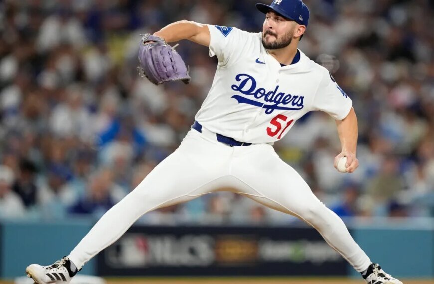 Alex Vesia Secures Save While Honoring the Medical Team That Supported His Family