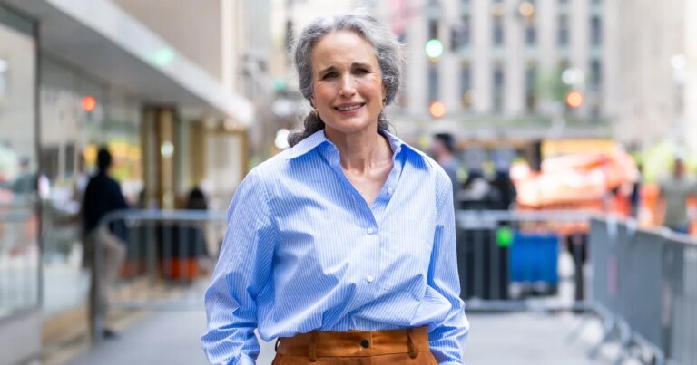 Andie MacDowell’s Stylish Kitten Heels That Effortlessly Enhance Your Look for Only $43