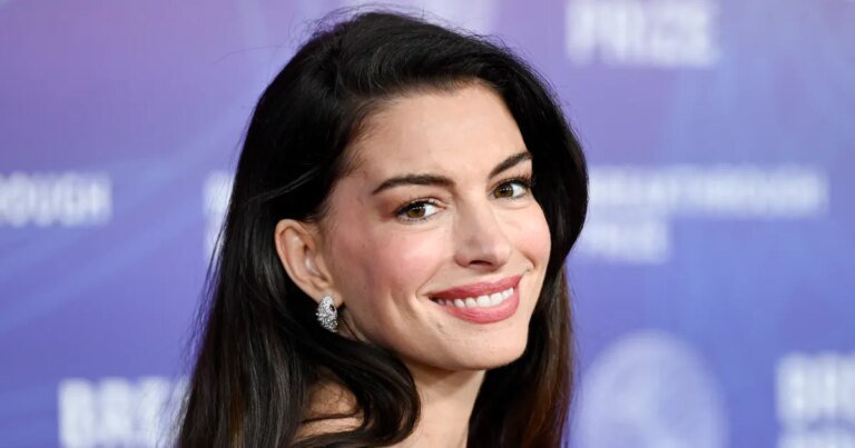 Anne Hathaway's Stylish Adidas Sneakers Bring a Fresh Twist to Footwear Fashion