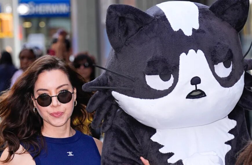 Aubrey Plaza Shares Her Unique Experience Pitching the ‘Kevin’ Animated Series with Her Ex-Boyfriend and Their Cat