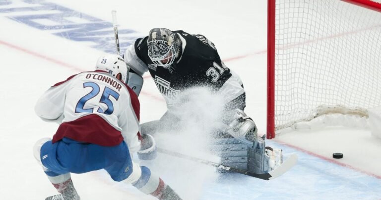 Avalanche Takes a Strong 3-0 Lead Over Kings in Latest Match