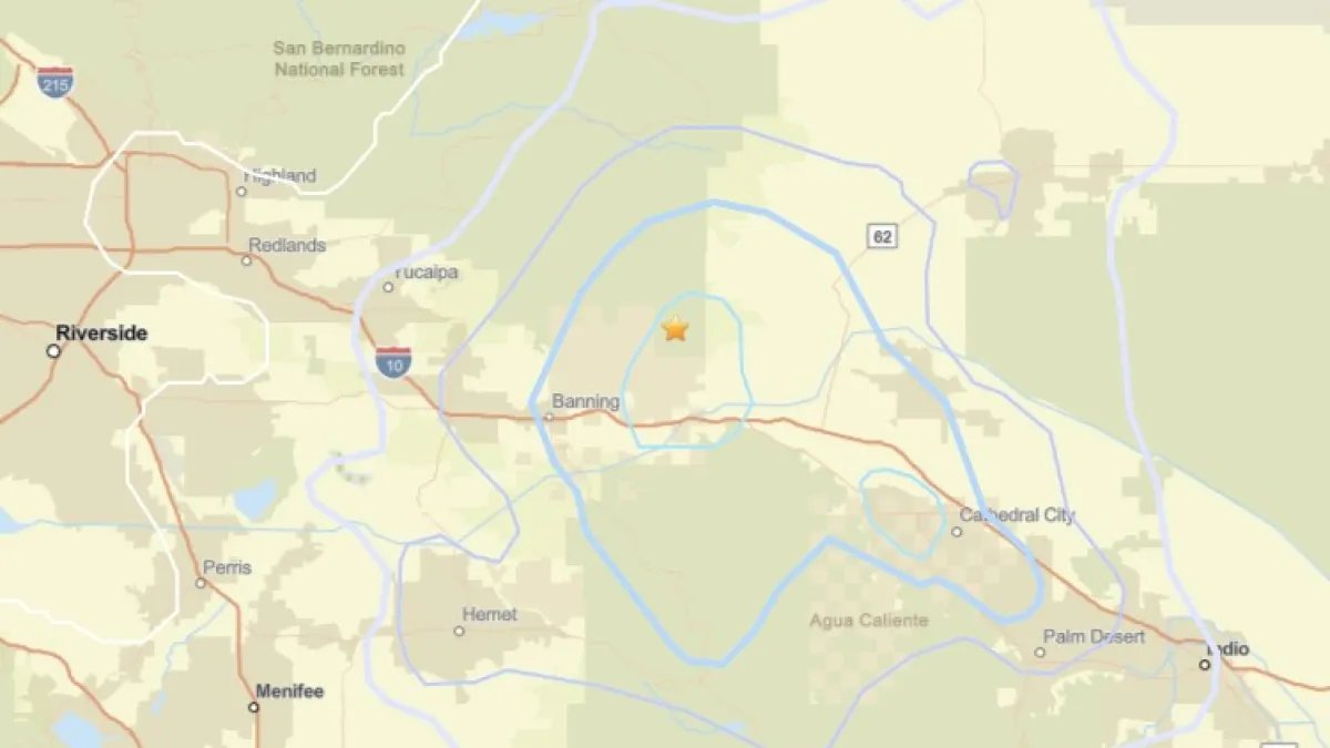 Cabazon Experiences a 3.4-Magnitude Earthquake