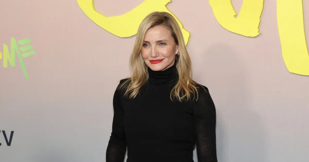 Cameron Diaz’s Stylish Polka Dot Blouse for Just $32