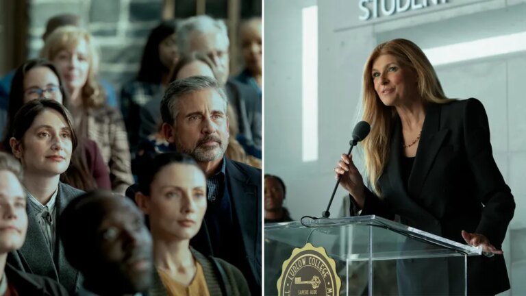 Charly Clive and Steve Carell Share Their Experience Working with Connie Britton in Episode 5 of 'Rooster'