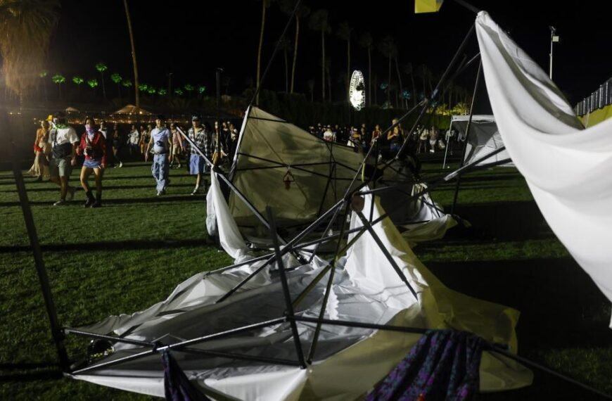 Coachella 2026: Strong Winds Affect Festival and Camping Experience