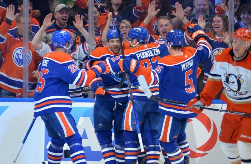 Ducks Fall Short in Game 1 Against Oilers After Losing Third-Period Lead