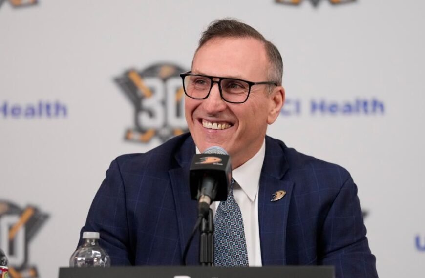 Ducks GM Pat Verbeek Signs Multi-Year Contract Extension