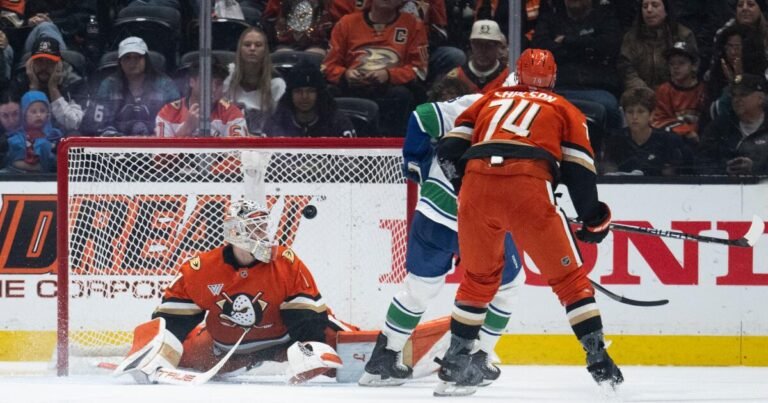 Ducks Lose to Canucks, Keeping Playoff Hopes Alive but Challenging