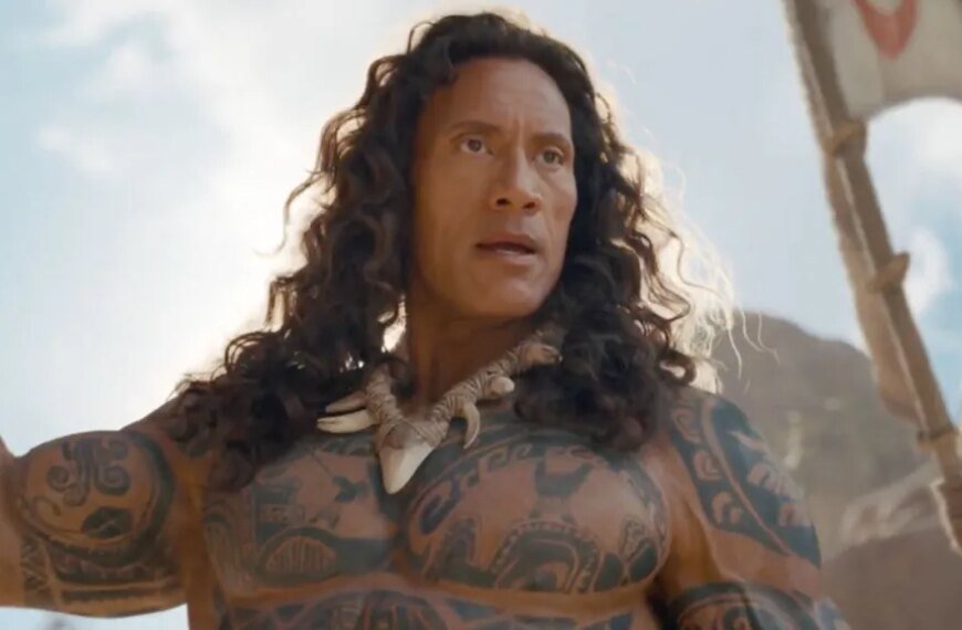 Dwayne Johnson Shares New Footage from 'Moana' and Reflects on His Grandfather's Influence in the Role of Maui at CinemaCon