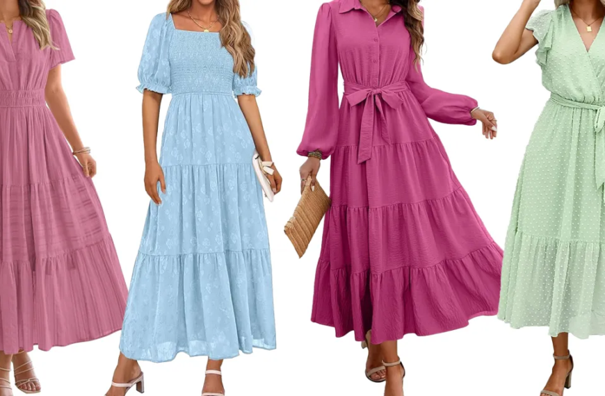 Elegant and Flattering Easter Dresses Available Now, Starting at Just $20