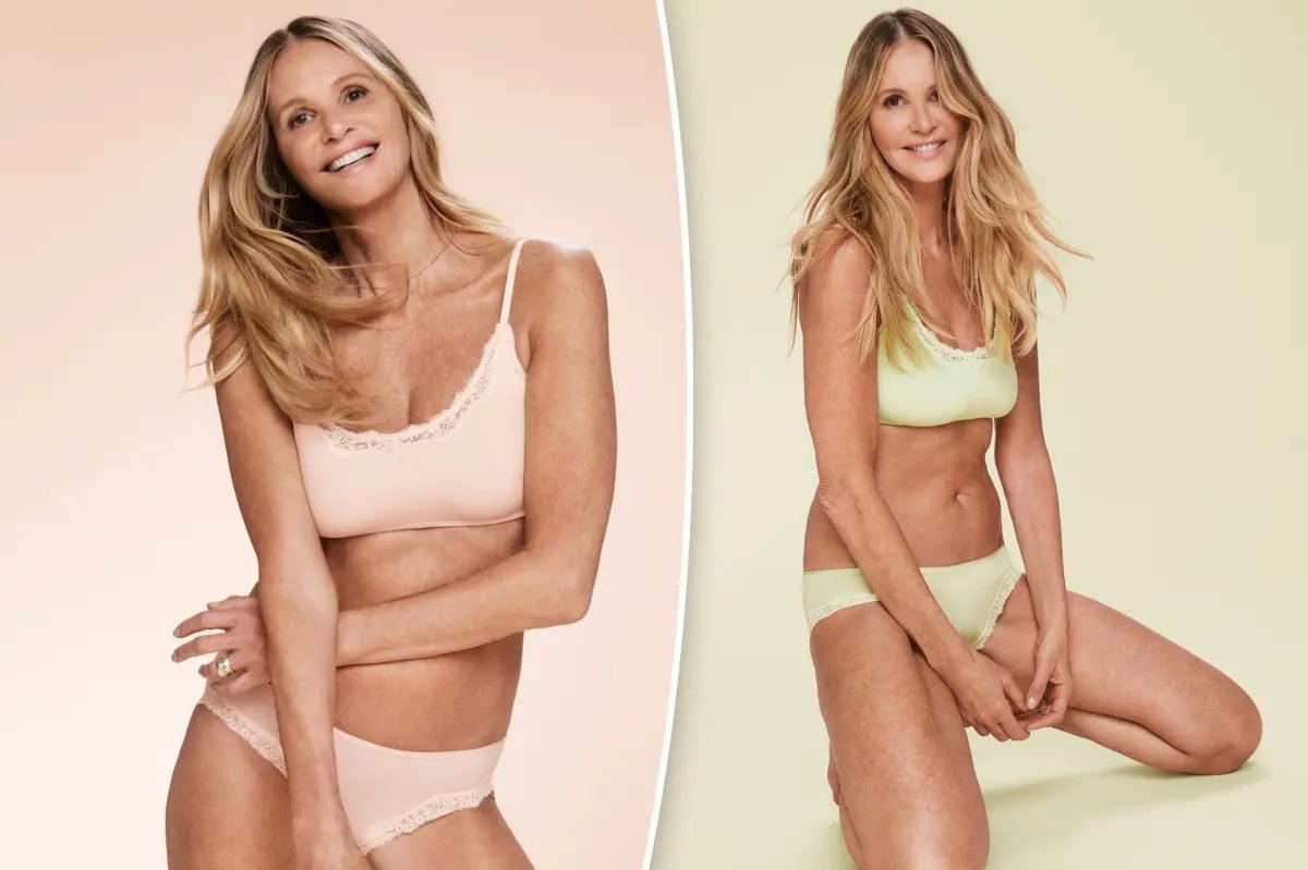 Elle Macpherson, 62, Looks Fabulous in New Underwear Campaign
