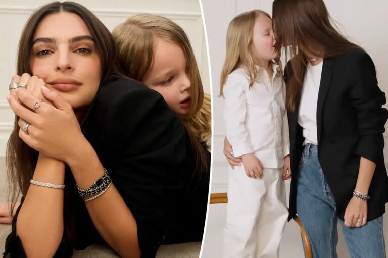 Emily Ratajkowski and Her 5-Year-Old Son Sylvester Share a Sweet Moment for Chanel