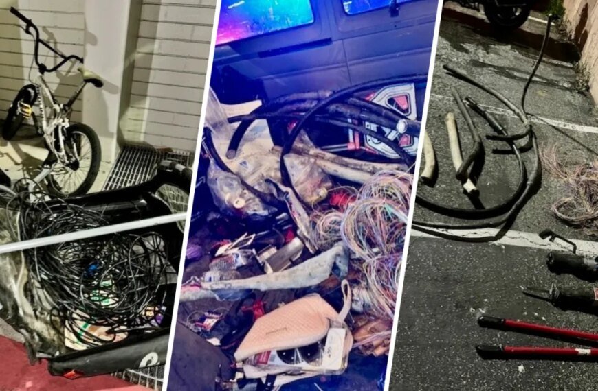Four People Arrested After 50 Pounds of Stolen Copper Wire Found in Culver City