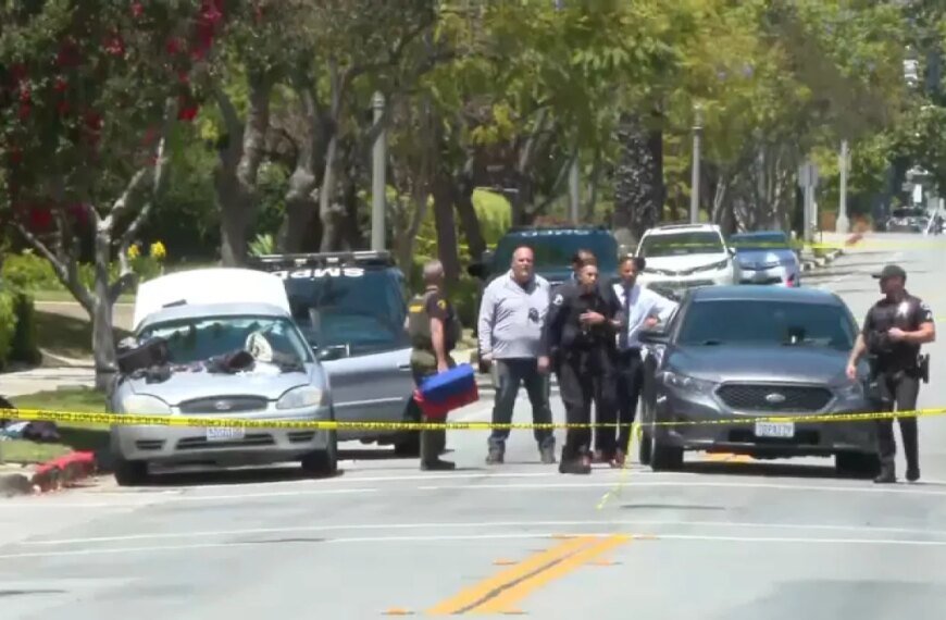 Gunshot Victim Discovered in Car Trunk During San Marino Traffic Stop