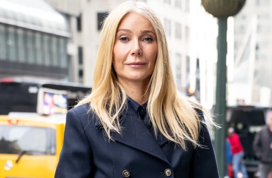 Gwyneth Paltrow's Stylish Navy Layer for Spring — Find Her Look for Less Than $50