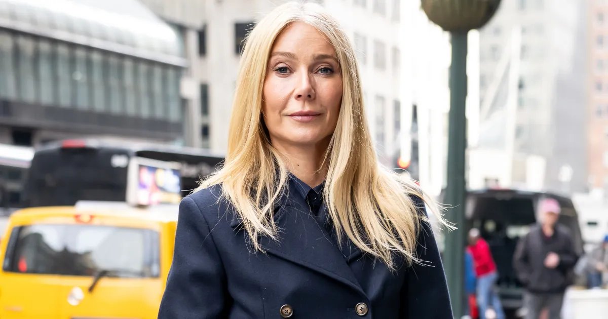 Gwyneth Paltrow's Stylish Navy Layer for Spring — Find Her Look for Less Than $50