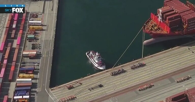 Hazmat Teams Address Leaking Shipping Container in Wilmington