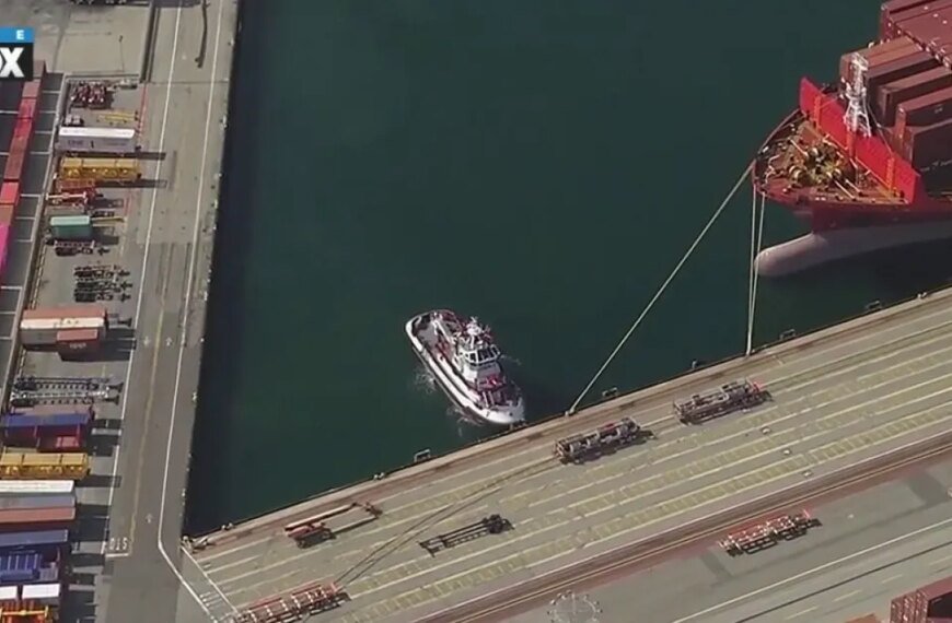 Hazmat Teams Address Leaking Shipping Container in Wilmington