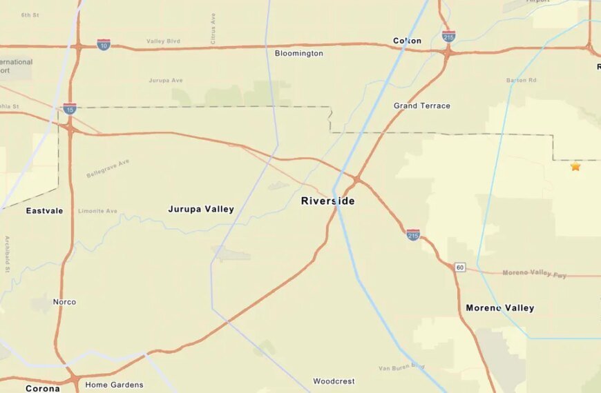 Inland Empire Experiences Strong Earthquake
