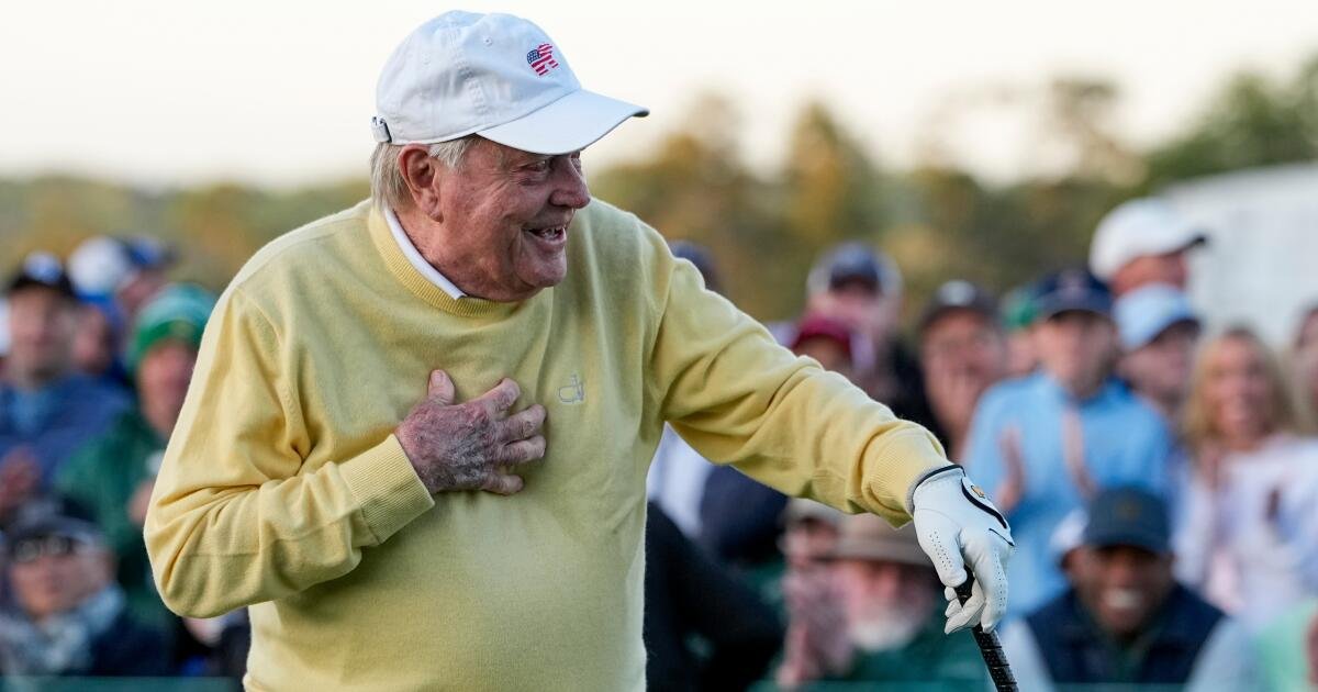 Jack Nicklaus Reflects on His Close Call with a Ceremonial Shot at the Masters