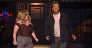 Jimmy Fallon Joins Nicola Coughlan for a Fun Tour of ‘SNL UK’