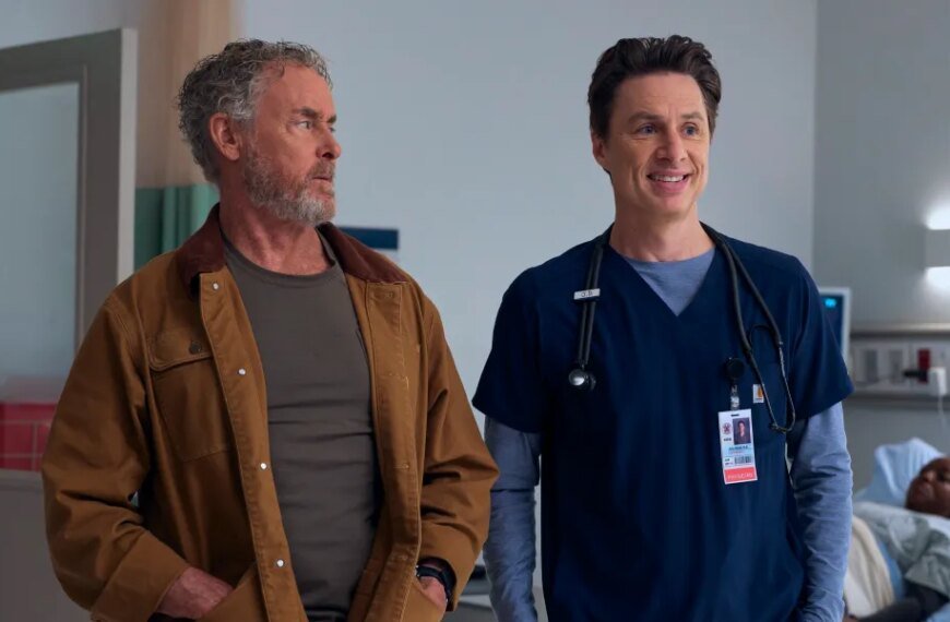 John C. McGinley Shares Insights on Dr. Cox's Surprising Moments and Teases Jordan's Return in the Season 1 Finale of 'Scrubs'