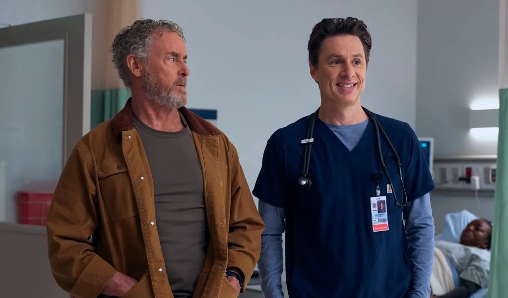 John C. McGinley Shares Insights on Dr. Cox's Surprising Moments and Teases Jordan's Return in the Season 1 Finale of 'Scrubs'