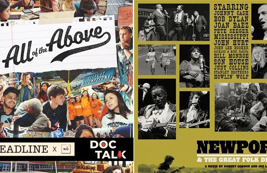 Join Us on the Doc Talk Podcast: Exploring 'Newport & The Great Folk Dream' and 'All Of The Above' with Your Acoustic Guitar