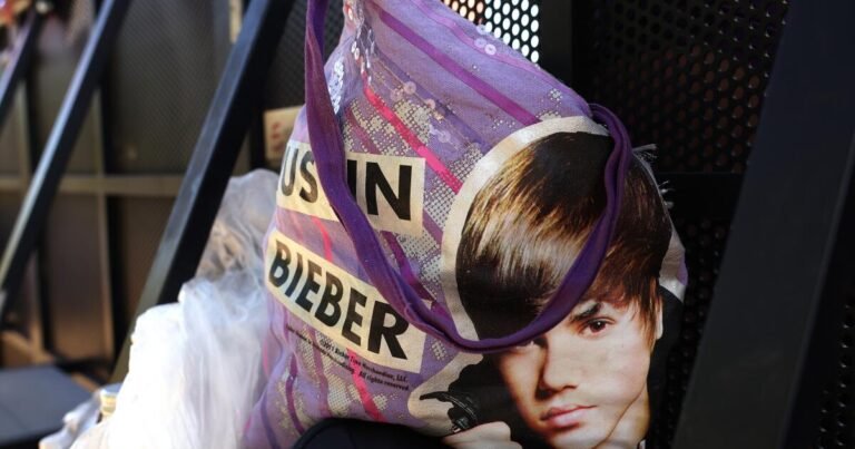 Justin Bieber Takes Center Stage with His Laptop at Coachella Night 2