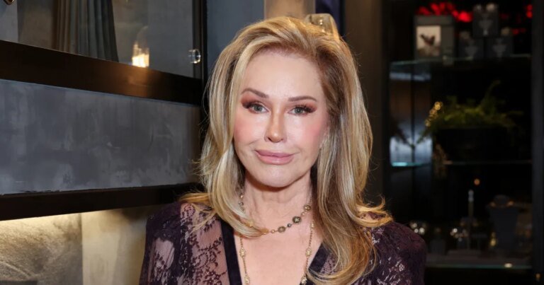 Kathy Hilton Shares Her Go-To Volumizing Mascara That Stays All Day