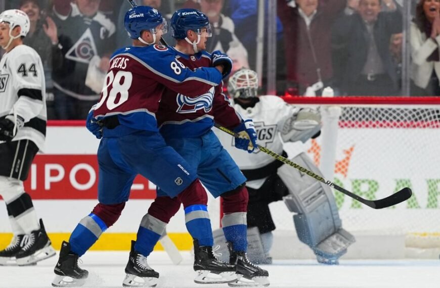 Kings Fall Short in Game 1 Against the Avalanche